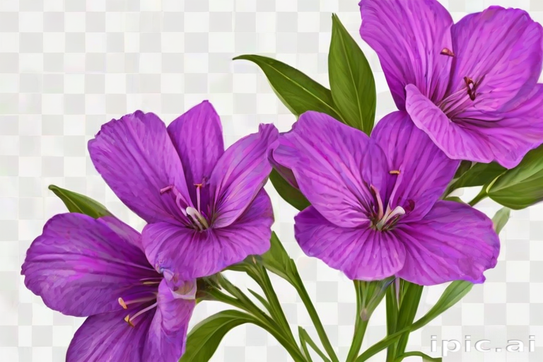 purple flowers png