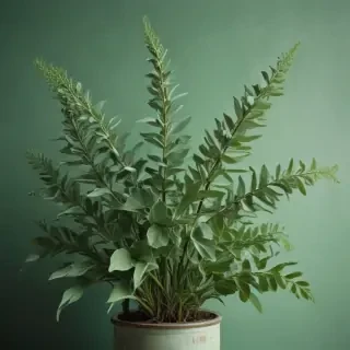 sage green backround