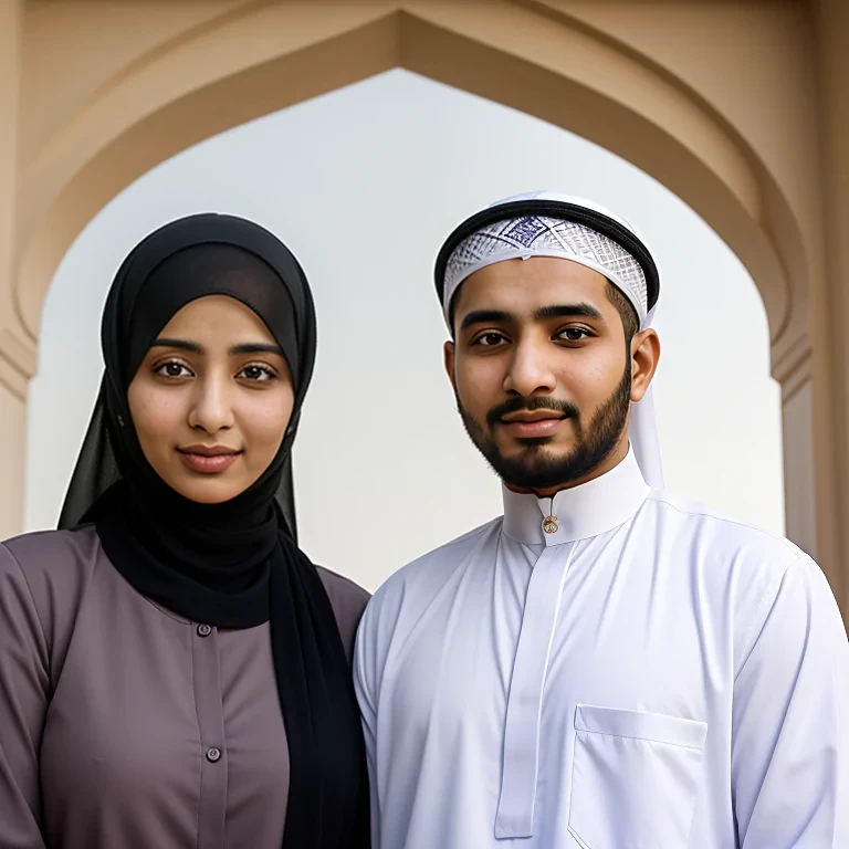 muslim couple