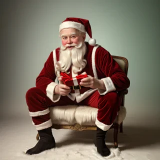 vintage santa images