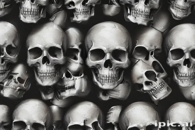 skull background