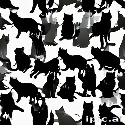cat silhouette png