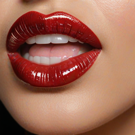 glossy lips png