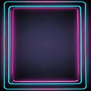 neon frame png