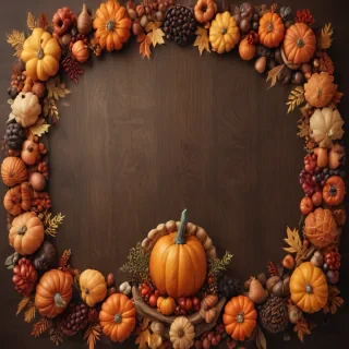 thanksgiving background aesthetic
