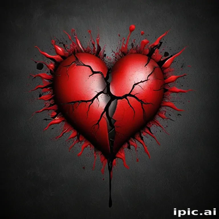 heart broken wallpaper