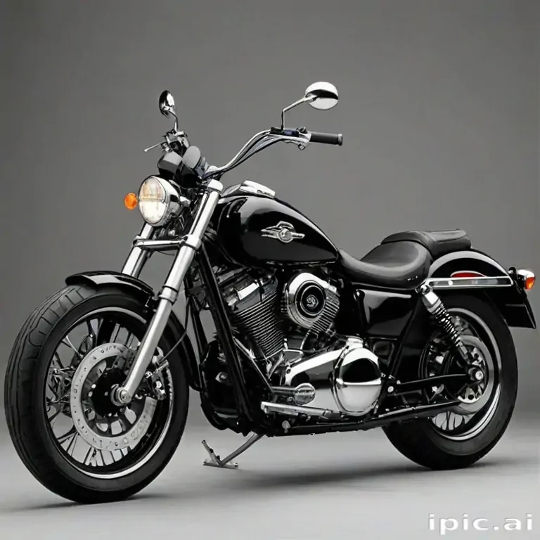motorcycle clipart black and white