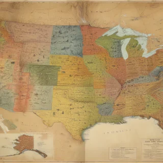 map of united states of america