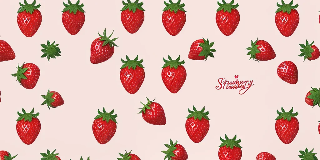 strawberry aesthetic wallpaper