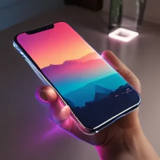 neon wallpaper iphone