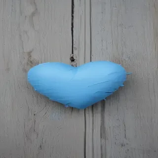 blue heart