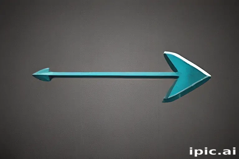 arrow with transparent background