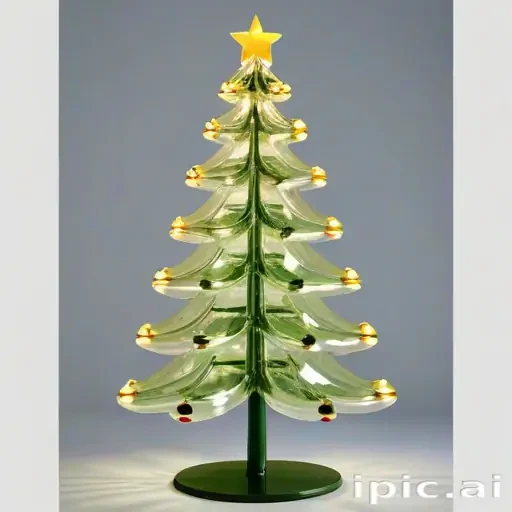 transparent christmas tree