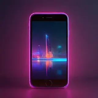 4k neon phone wallpaper