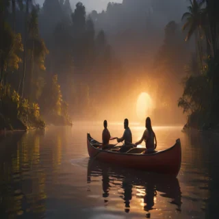 canoeing png