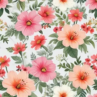 flowers clear background