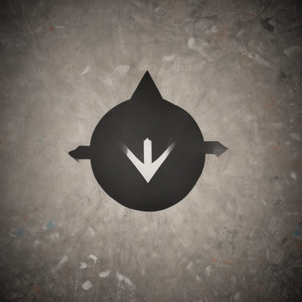 downward arrow