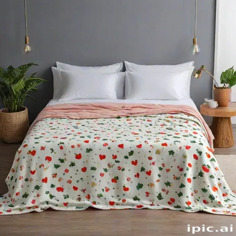 blanket mockup