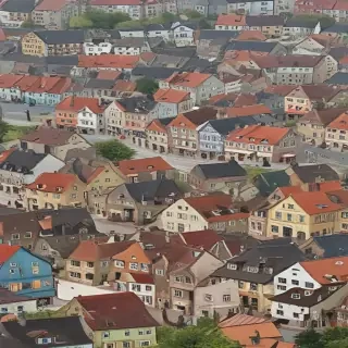 town background