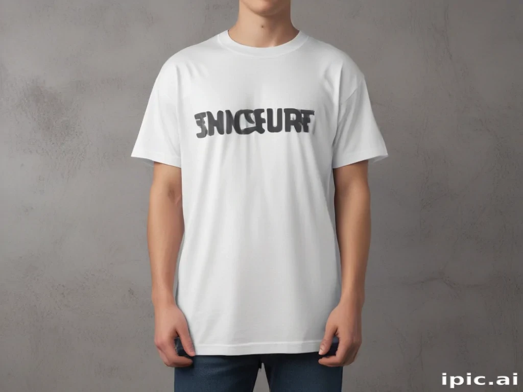oversized t shirt mockup