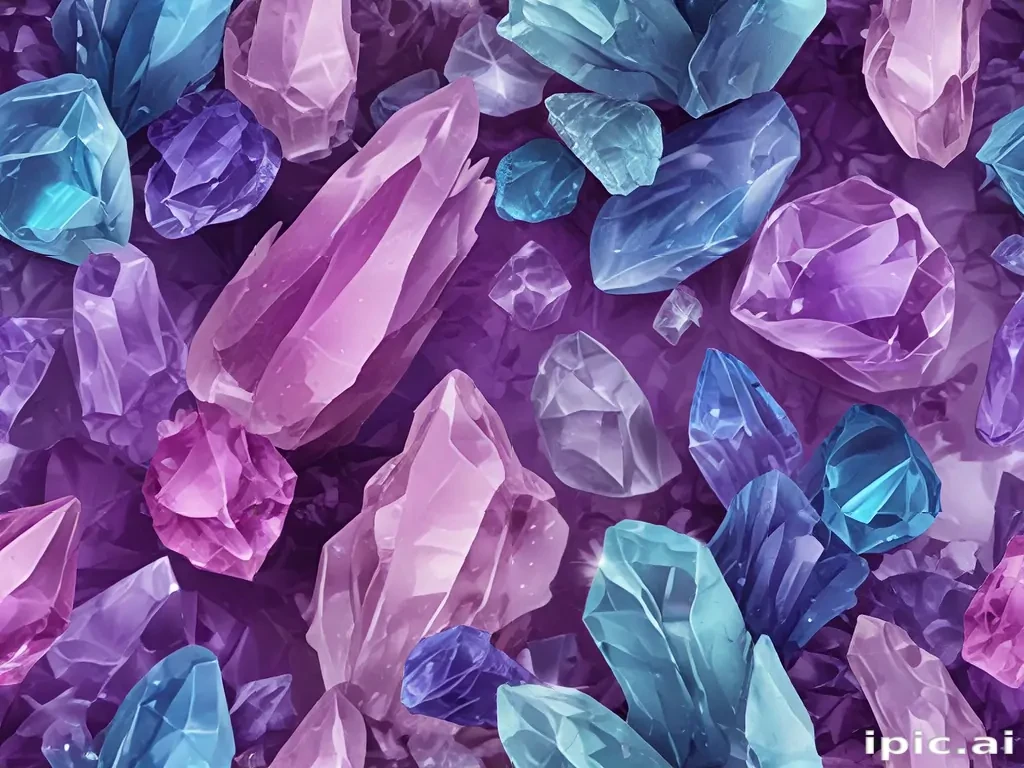 crystals background