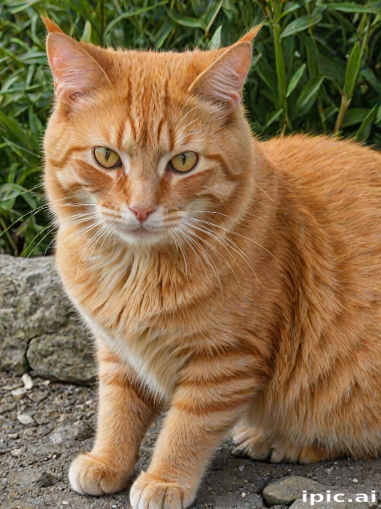 orange cat
