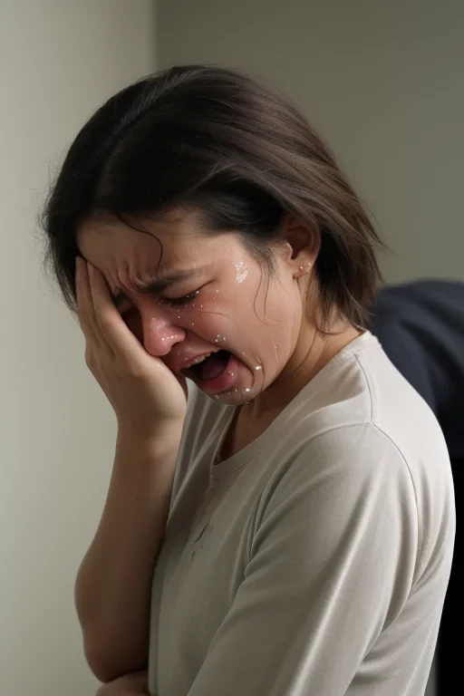 picture of someone crying