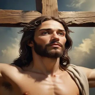 image of jesus on the cross