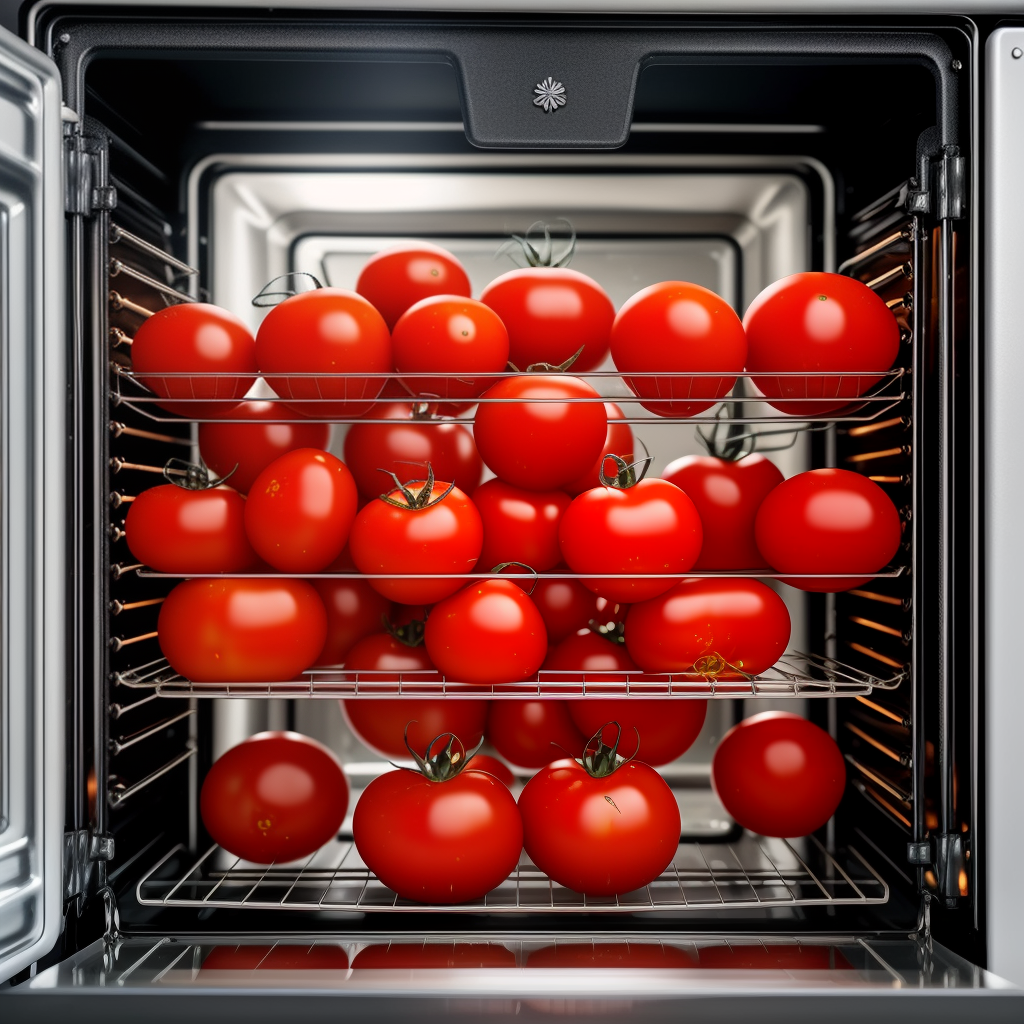 canning tomatoes in the oven
