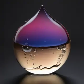 water drop transparent
