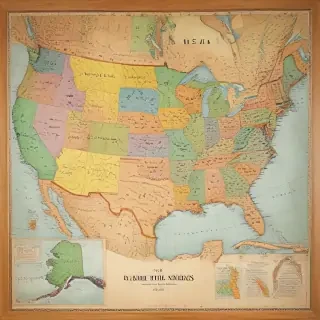 map of the usa states