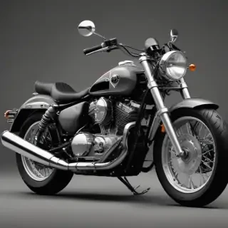 motorcycle clipart black and white