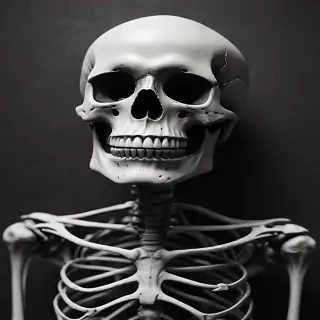 skeleton iphone wallpaper