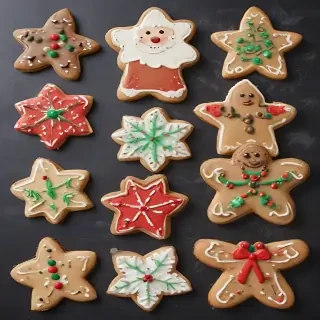 clip art christmas cookies
