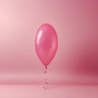 pink balloon background