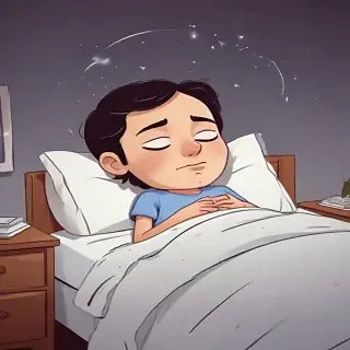 sleep cartoon