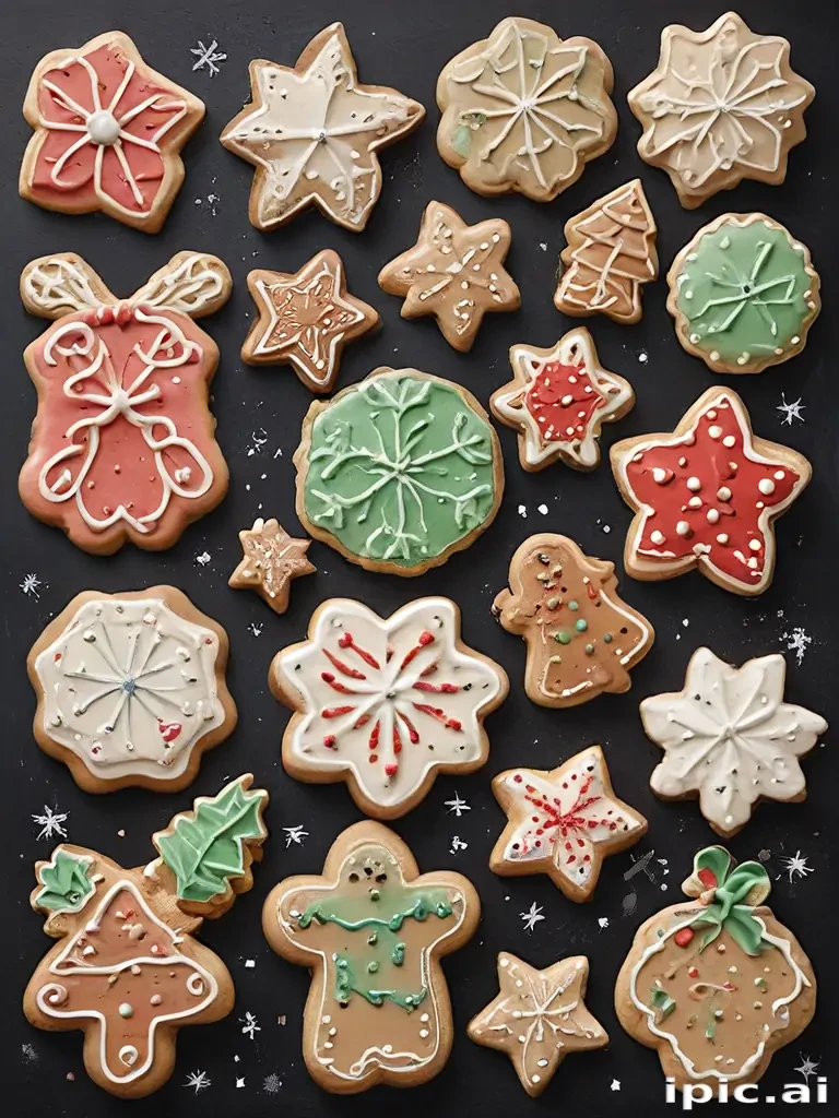 clipart christmas cookies
