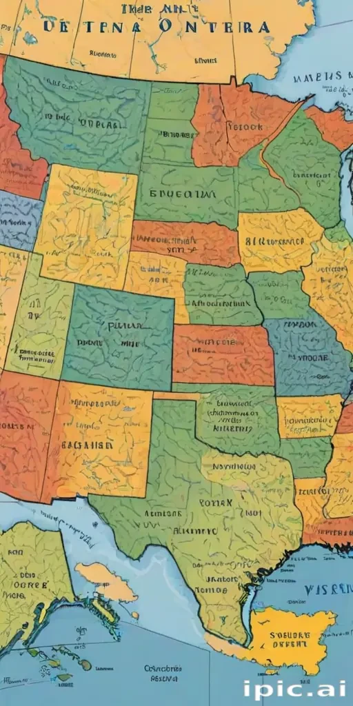 us states on a map