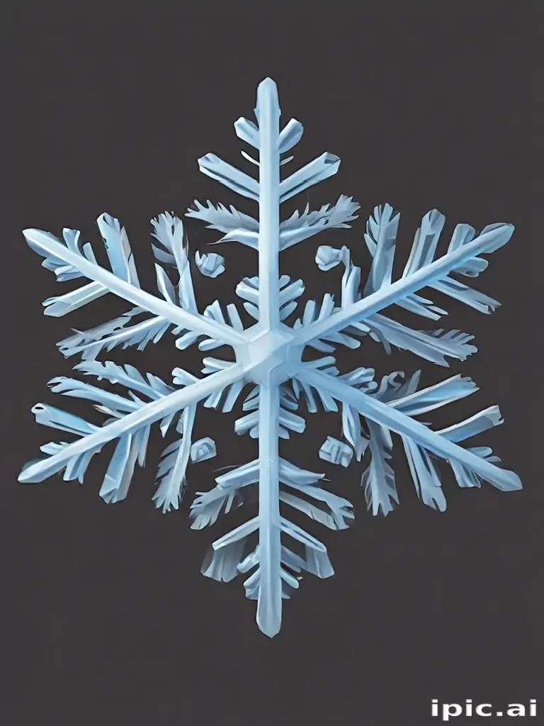 snowflake clipart transparent background