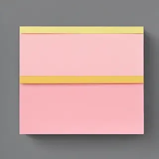 sticky note with transparent background