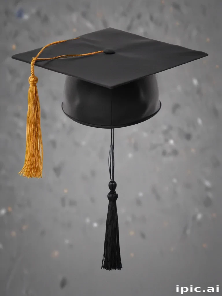 graduation cap transparent background