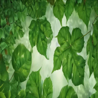 leaf background green