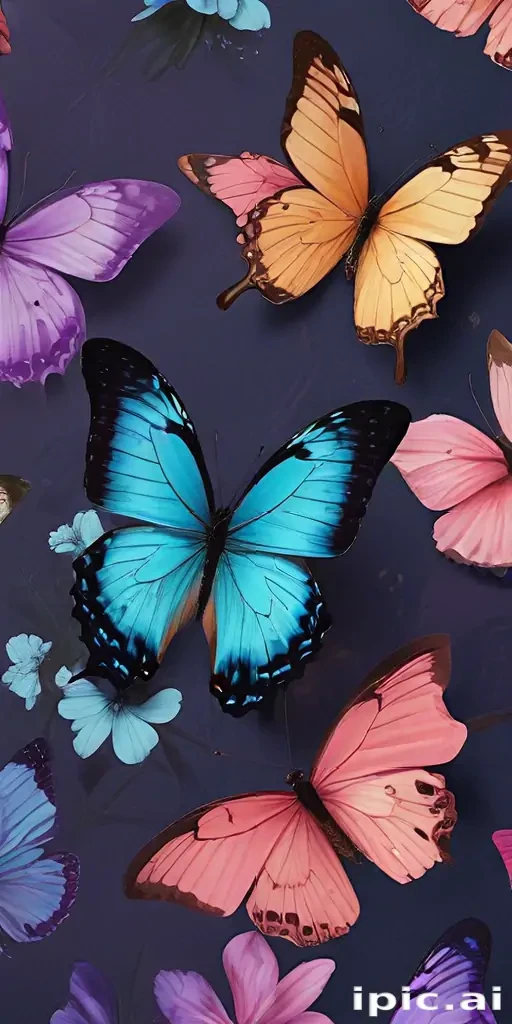 aesthetic wallpaper butterfly