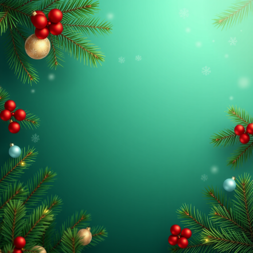 christmas background frame