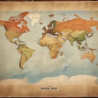 world map picture