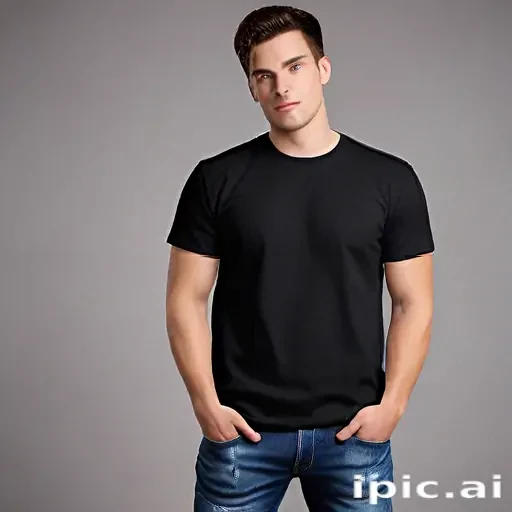 black mockup t shirt