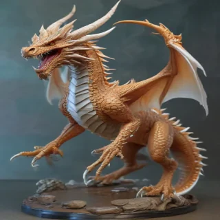 transparent dragon
