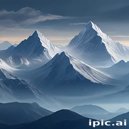 transparent mountains