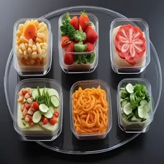 transparent food