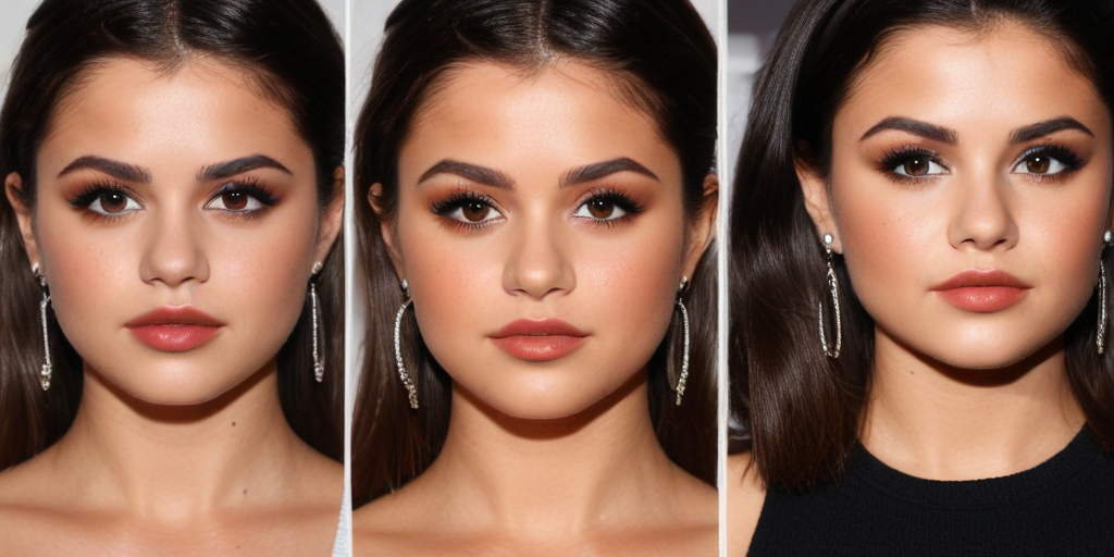 selena gomez makeup style